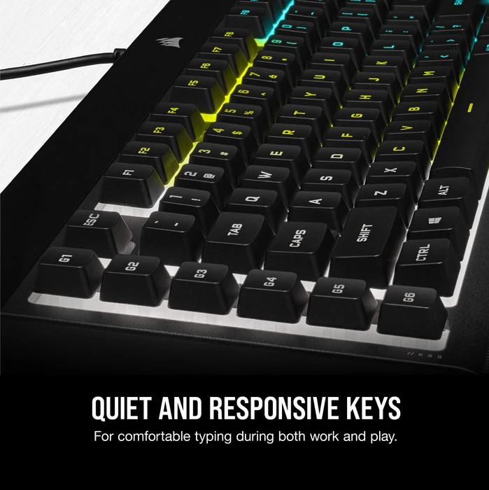 Corsair Gaming K55 RGB PRO, USB, PT
