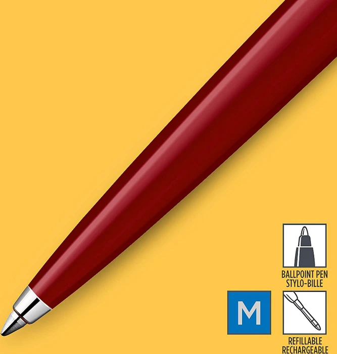 Parker Jotter Originals Kugelschreiber rot/silber, Blister