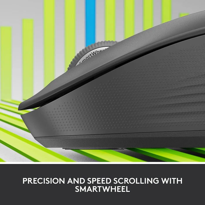 Logitech Signature M550, Graphite, Logi Bolt, USB/Bluetooth