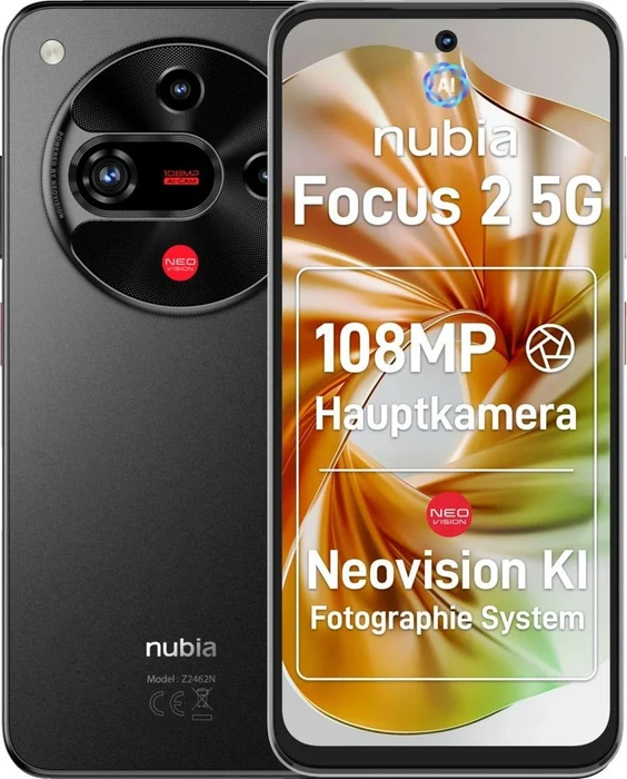 Nubia Focus 2 5G Obsidian Black