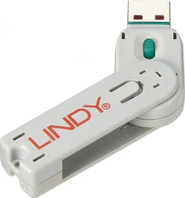 Lindy Schlüssel für USB Portblocker, grün