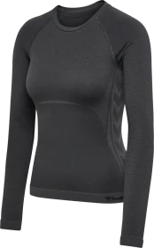 hummel CEA Seamless Tight Funktionsshirt langarm ebony (Damen)