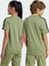 adidas Essentials 3-Streifen Cotton T-Shirt kurzarm tent green/black (Junior) Vorschaubild