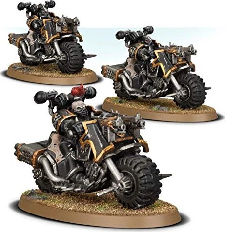 Games Workshop Warhammer 40.000 - Chaos Space Marines - Bikers
