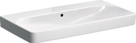 Geberit Smyle Square Waschtisch 90cm, ohne Hahnloch, mit Überlauf, weiß