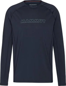 Mammut Selun FL Logo Funktionsshirt langarm marine (Herren)