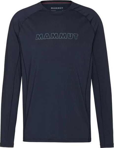 Mammut Selun FL Logo Funktionsshirt langarm marine (Herren)