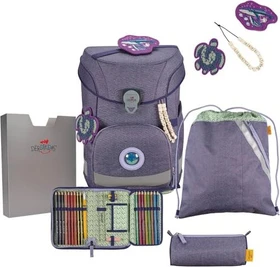 DerDieDas ErgoFlex Easy Eco My Planet Schultaschen-Set, 5-tlg.
