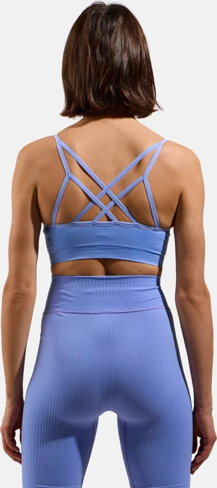 Odlo Seamless Soft Sport-BH persian jewel/grey melange (Damen)