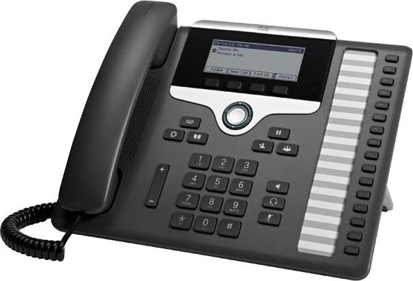 Cisco 7861 IP Phone 3rd Party Call Control schwarz