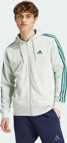 adidas Essentials French Terry 3-Streifen Hoodie linen green (Herren)