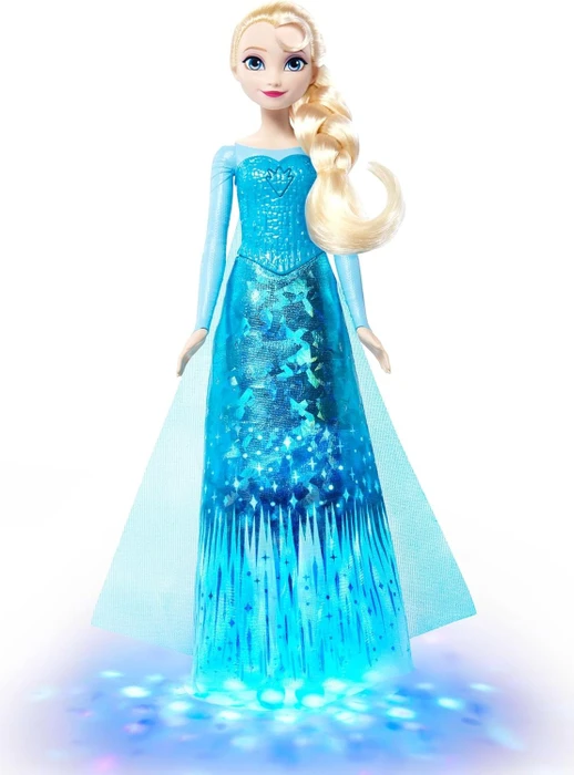 Mattel Disney - Die Eiskönigin - Singende Elsa mit Licht (Lass jetzt los)
