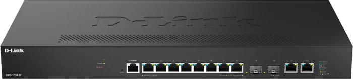 D-Link DMS-1250 Rackmount 2.5G Smart Switch, 10x RJ-45, 2x SFP+