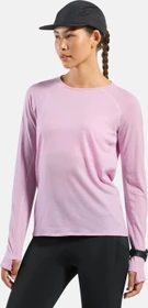 Odlo X-Alp Performance Wool 115 Laufshirt langarm orchid ice melange (Damen)