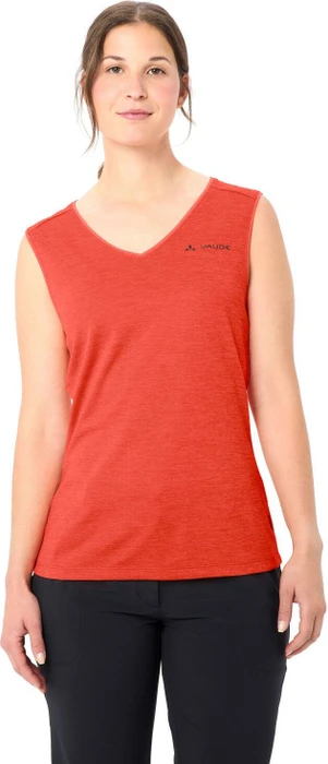 Vaude Essential Top Funktionsshirt ärmellos glowing red (Damen)