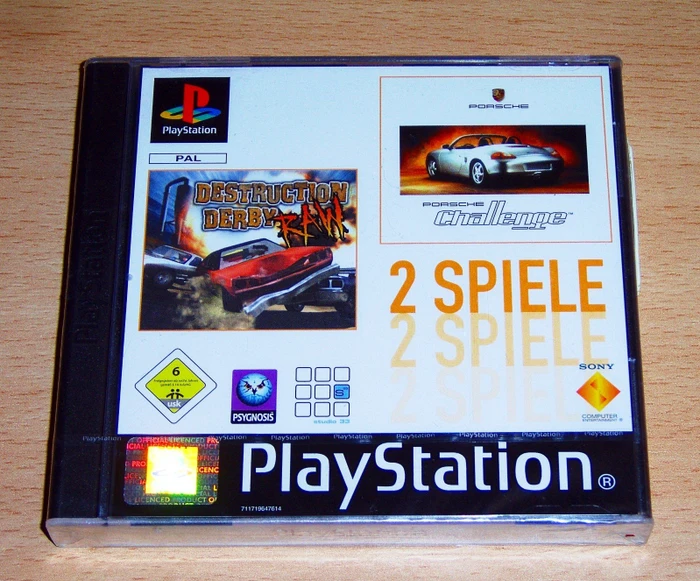 Destruction Derby Raw (PS1)