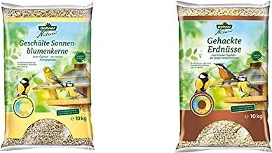 Wildvogelfutter Sonnenblumenkerne geschält 10kg