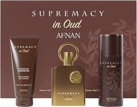 Afnan Supremacy in Oud Luxury EdP 100ml + Duschgel 150ml + Deodorant 150ml Duftset