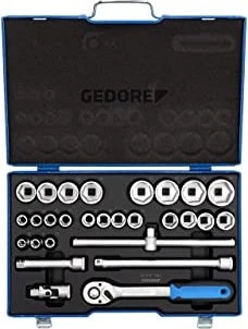 Gedore Magic 19 VMU-10 Steckschlüsselsatz inkl. Koffer, 28-tlg.