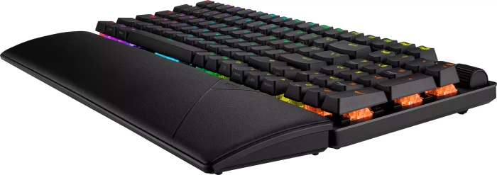 ASUS ROG Strix Scope II 96 Wireless, PBT, hot-swap, ROG NX SNOW, USB/Bluetooth, DE