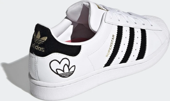 adidas Superstar cloud white/core black/gold metallic (Damen)