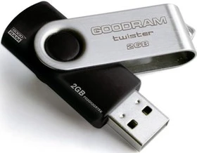 goodram Twister 128GB schwarz, USB-A, USB 2.0