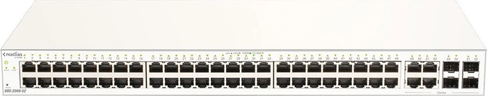 D-Link Nuclias DBS-2000 Rackmount Gigabit Managed Switch, 44x RJ-45, 4x RJ-45/SFP
