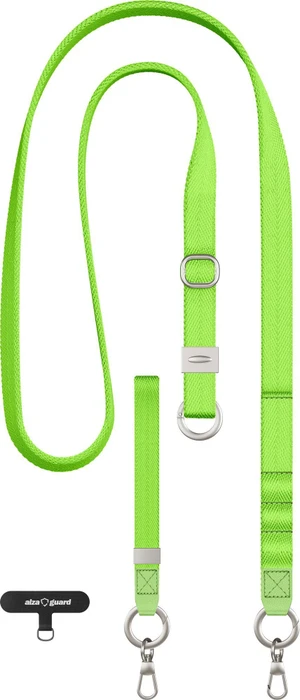 AlzaGuard Universal 2in1 Phone Lanyard grün