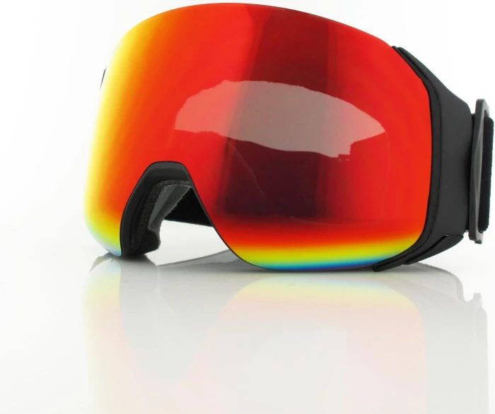 Smith 4D Mag S black/chromapop sun red mirror