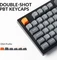 Keychron K10 Max, schwarz/grau, LEDs RGB, Keychron Super RED, USB/Bluetooth, UK Vorschaubild