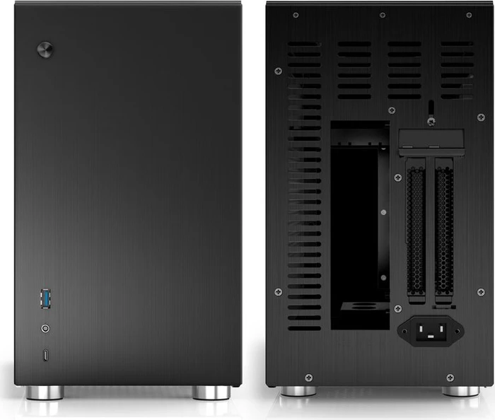 Jonsbo V10, schwarz, Mini-ITX