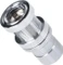 Alphacool Eiszapfen G1/4" IG Schnellverschluss Stecker mit Schottverschraubung, chrome Vorschaubild