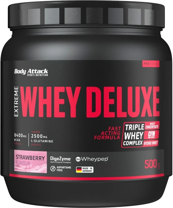 Body Attack Extreme Whey Deluxe Protein 500g