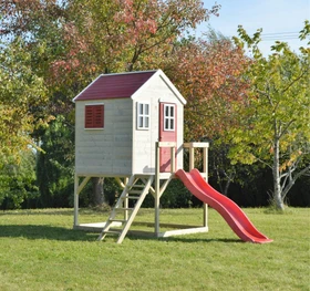 Wendi Toys Spielhaus Tiger mit Rutsche