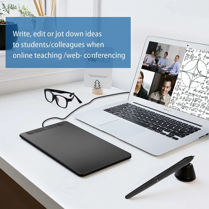 VEIKK VK1060PRO Graphic Pen Tablet, schwarz