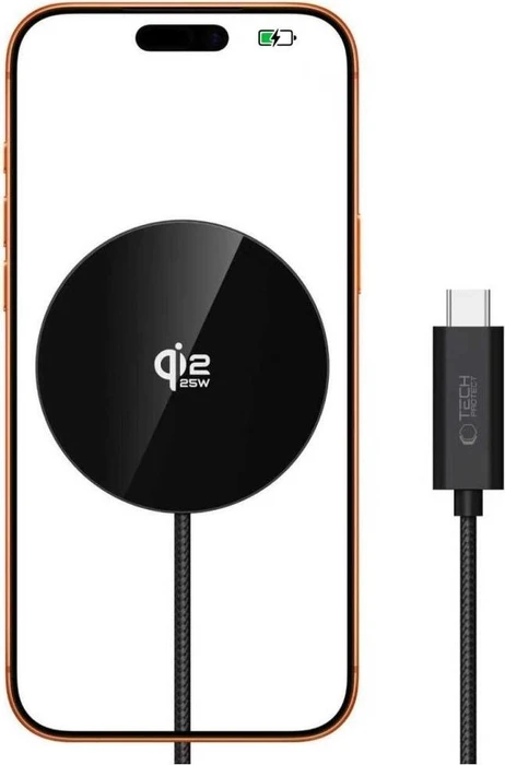 Tech-Protect A50 MagSafe QI2.2 Wireless Charger 25W schwarz
