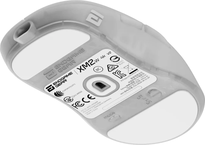 Endgame Gear XM2w 4k v2 Wireless Gaming Mouse White Frost, USB
