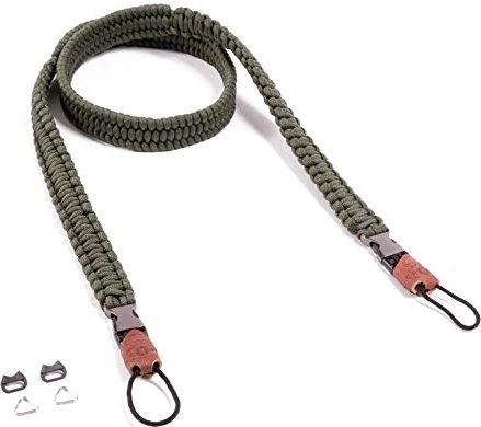 C-Rope Kameragurt Traveler aus Paracord 125cm Military Olive