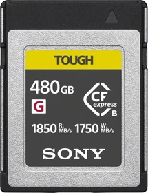 Sony TOUGH CEB-G Series R1850/W1750 CFexpress 2.0 Type B 480GB
