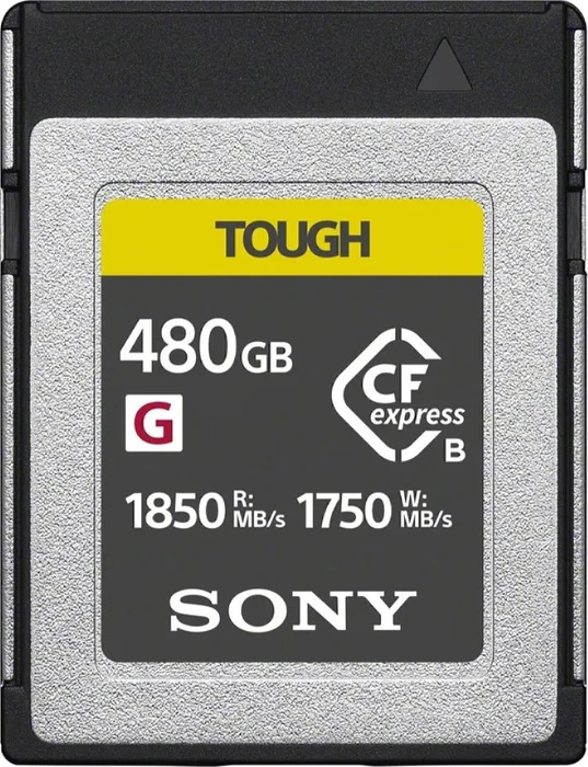 Sony TOUGH CEB-G Series R1850/W1750 CFexpress 2.0 Type B 480GB
