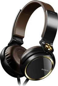Sony MDR-XB600 schwarz/gold/braun