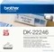 Brother Endlosetiketten DK-22246, 103mm, 30.5m, weiß/schwarz Vorschaubild