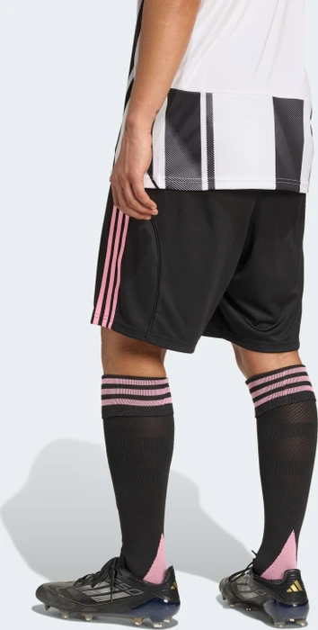 adidas Juventus Turin 2025/2026 Heimshorts schwarz/weiß (Herren)