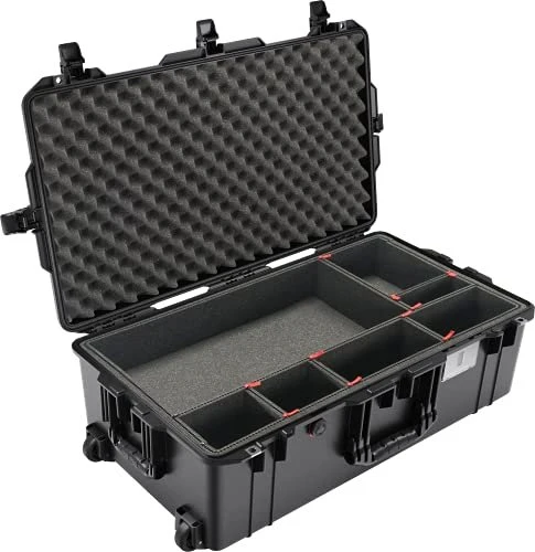 Peli Air Case 1615 Schutzkoffer mit TrekPak Facheinteilung schwarz