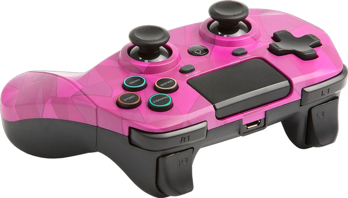 Snakebyte Game:Pad 4 S Wireless Controller bubblegum camo (PS4)