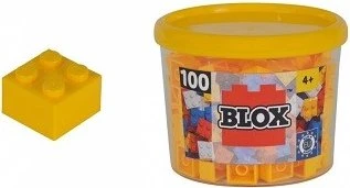 Simba Toys Blox 100 4er Steine gelb