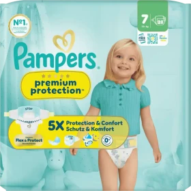 Pampers Premium Protection Gr.7 Einwegwindel, 15+kg, 28 Stück