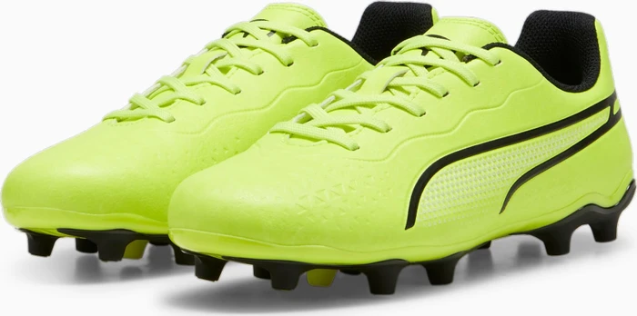 Puma King Match FG/AG electric lime/puma black/poison pink