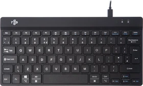 R-Go Compact Break, schwarz, USB, UK (RGOCOUKWDBL)