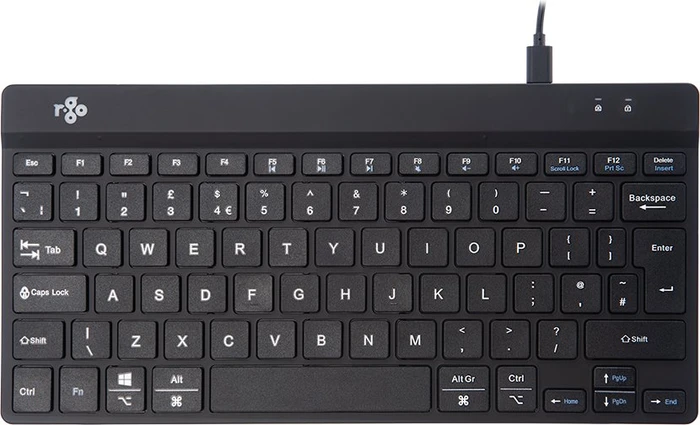 R-Go Compact Break, schwarz, USB, UK